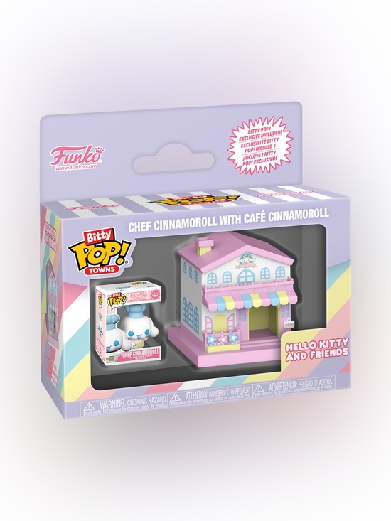 Funko Other - Funko Bitty Pop! Towns Chef Cinnamoroll Set - Pastel Purple & Pastel Pink